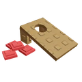 Bean Bag Toss Red
