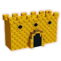 Bee Castle Wall With Door