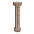 Brown Stone Pillar