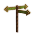 Garden Signpost
