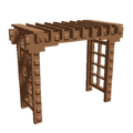 Large Wood Arbour