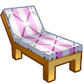 Pink Long Beach Chair