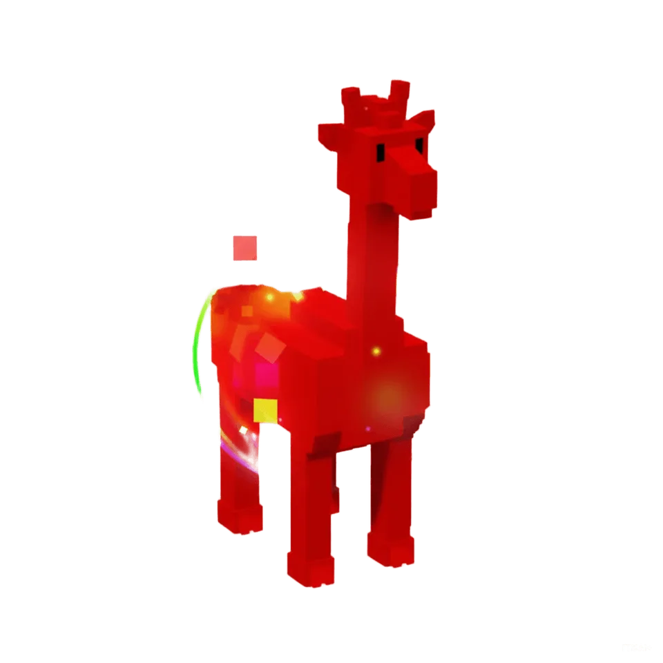 Rainbow Giraffe