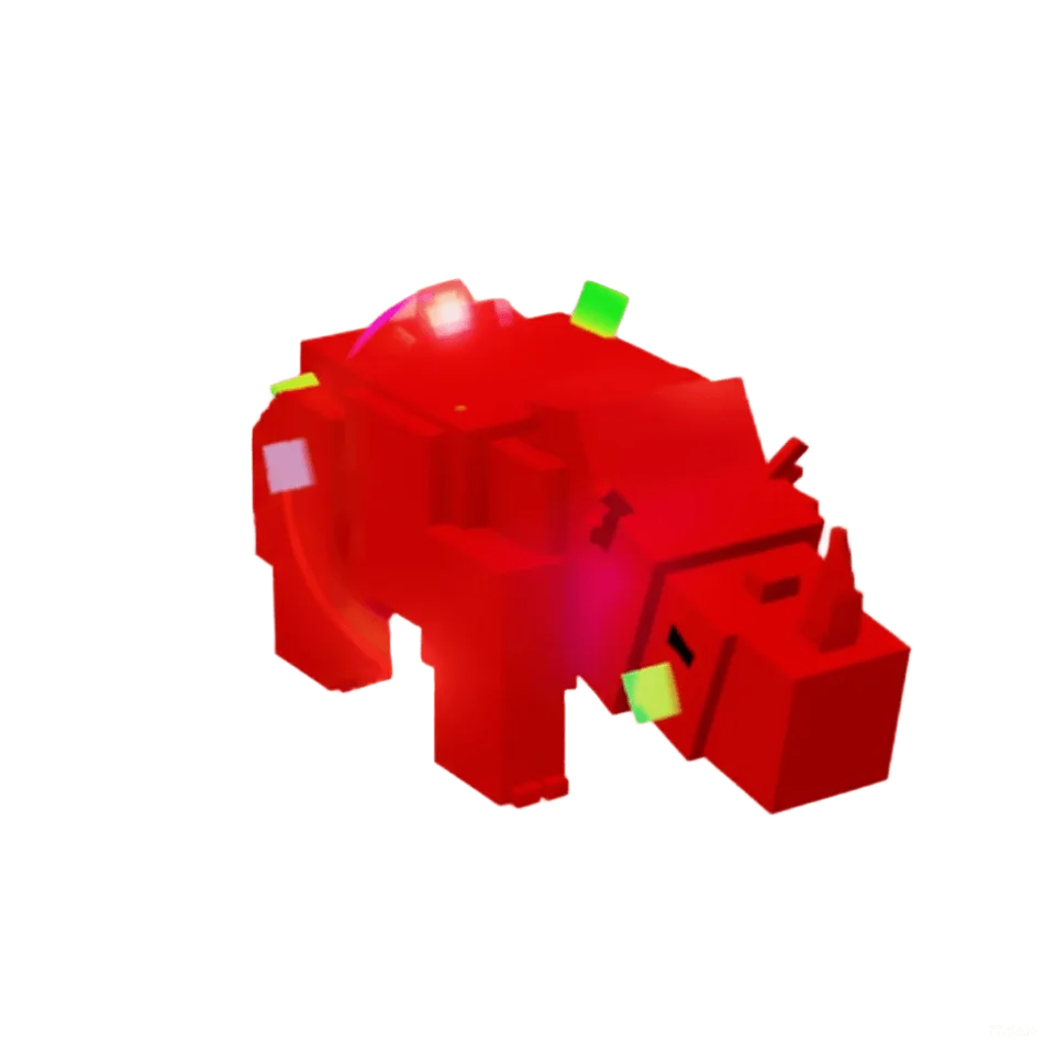 Rainbow Rhino