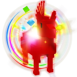 Rainbow Show Pony