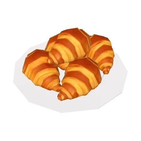 Plate of Croissants