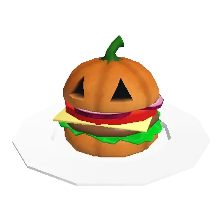 Pumpkin Meat Burger