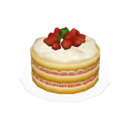 Strawberry Cream Cake