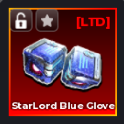 Starlord Blue Glove