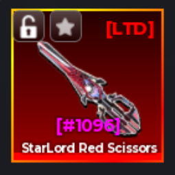 Starlord Red Scissors