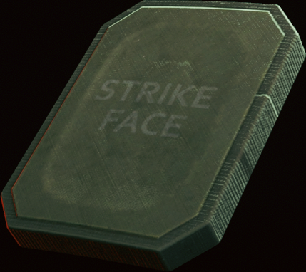 Ceramic armor plate (S)