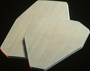 UHMWPE armor plate (XL)