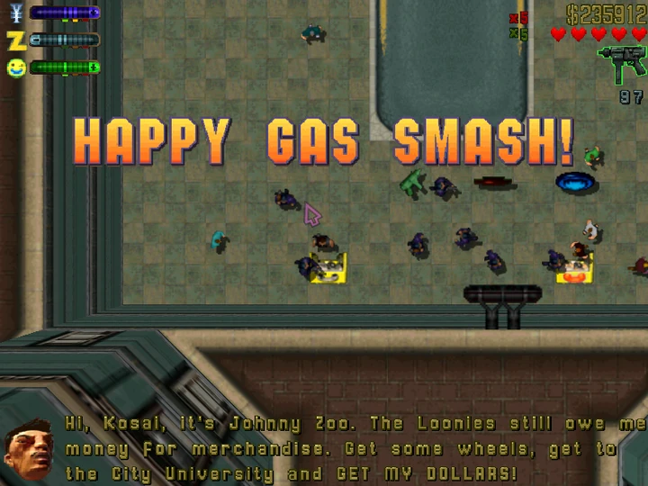 Happy Gas Smash!