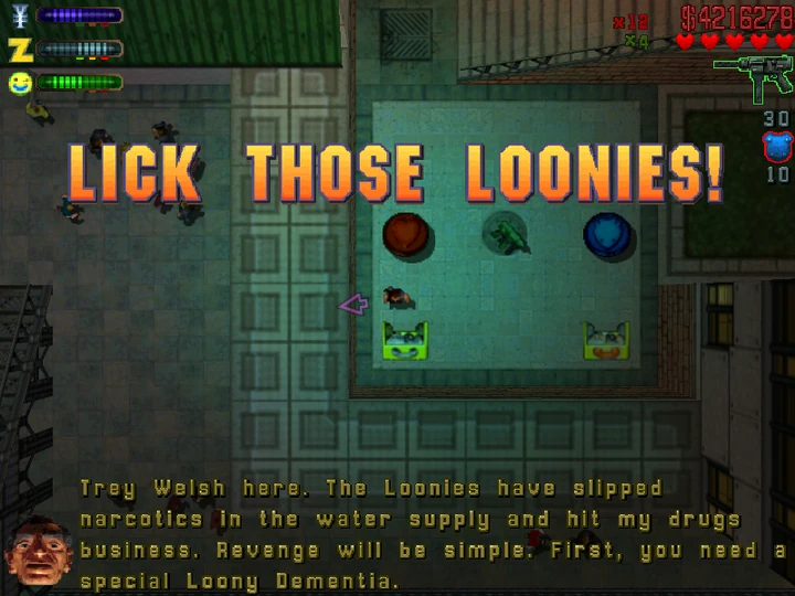Lick Those Loonies!