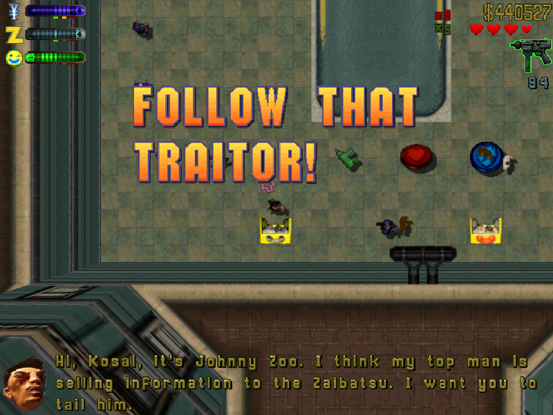 Follow That Traitor!