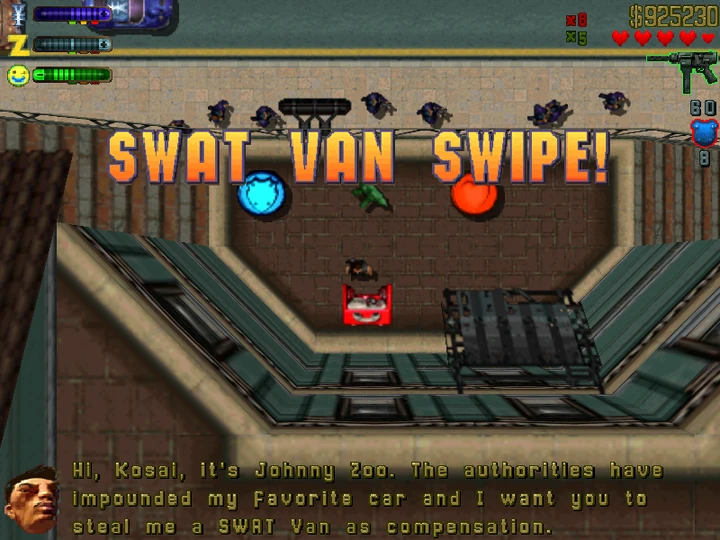 SWAT Van Swipe!
