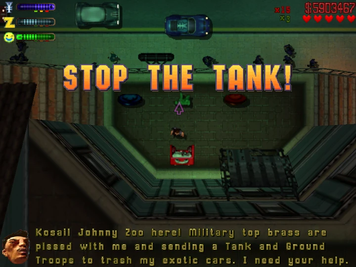 Stop the Tank!
