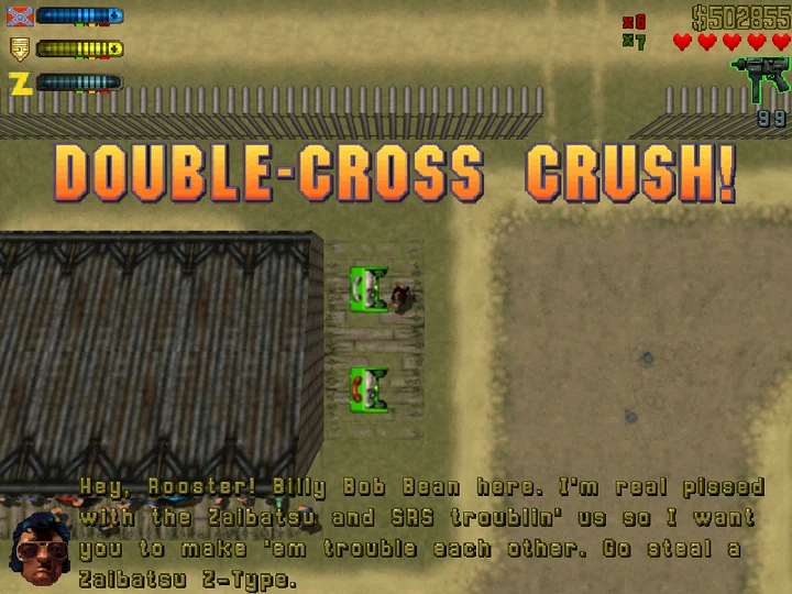 Double-Cross Crush!