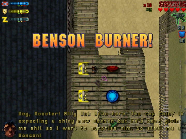 Benson Burner!