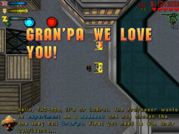 Gran'pa We Love You!