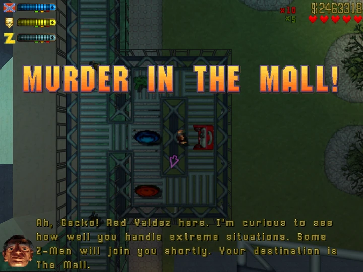 Murder in the Mall!