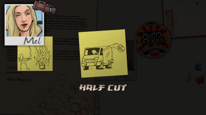 Half Cut