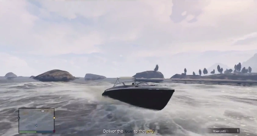 A Boat in the Bay