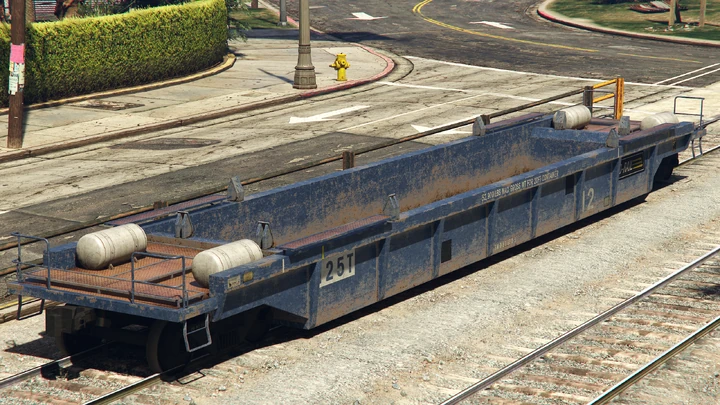 Freight Train (The E.C.U Job well car)
