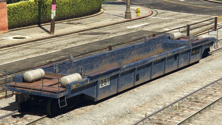 Freight Train (The Titan Job well car)