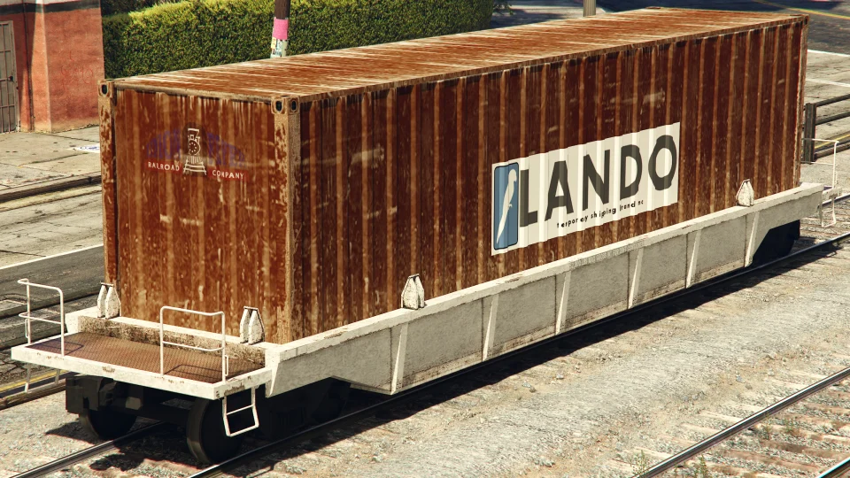 Freight Train (Lando well car)