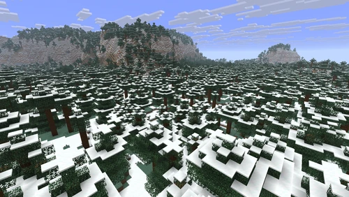 Snowy Taiga