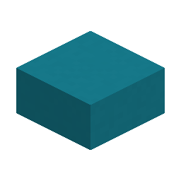 Cyan Concrete Slab