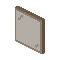 Brown Stained Glass Pane