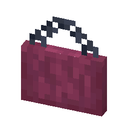 Crimson Hanging Sign