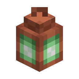 Waxed Copper Lantern