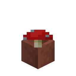 Potted Red Mushroom