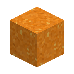 Orange Concrete Powder