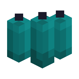 Cyan Candle