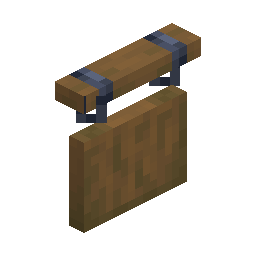 Spruce Wall Hanging Sign (wall)