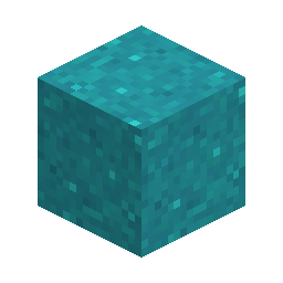 Cyan Concrete Powder