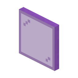 Purple Stained Glass Pane