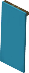 Light Blue Wall Banner (wall)