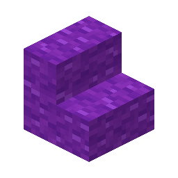 Purple Wool Stairs