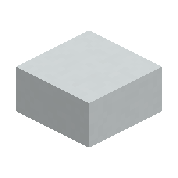 White Concrete Slab