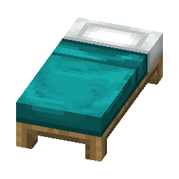 Cyan Bed