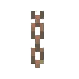 Waxed Exposed Copper Chain