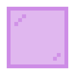 Magenta Stained Glass Pane