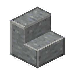 Polished Andesite Stairs