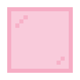 Pink Stained Glass Pane