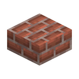 Brick Slab · Crafting table